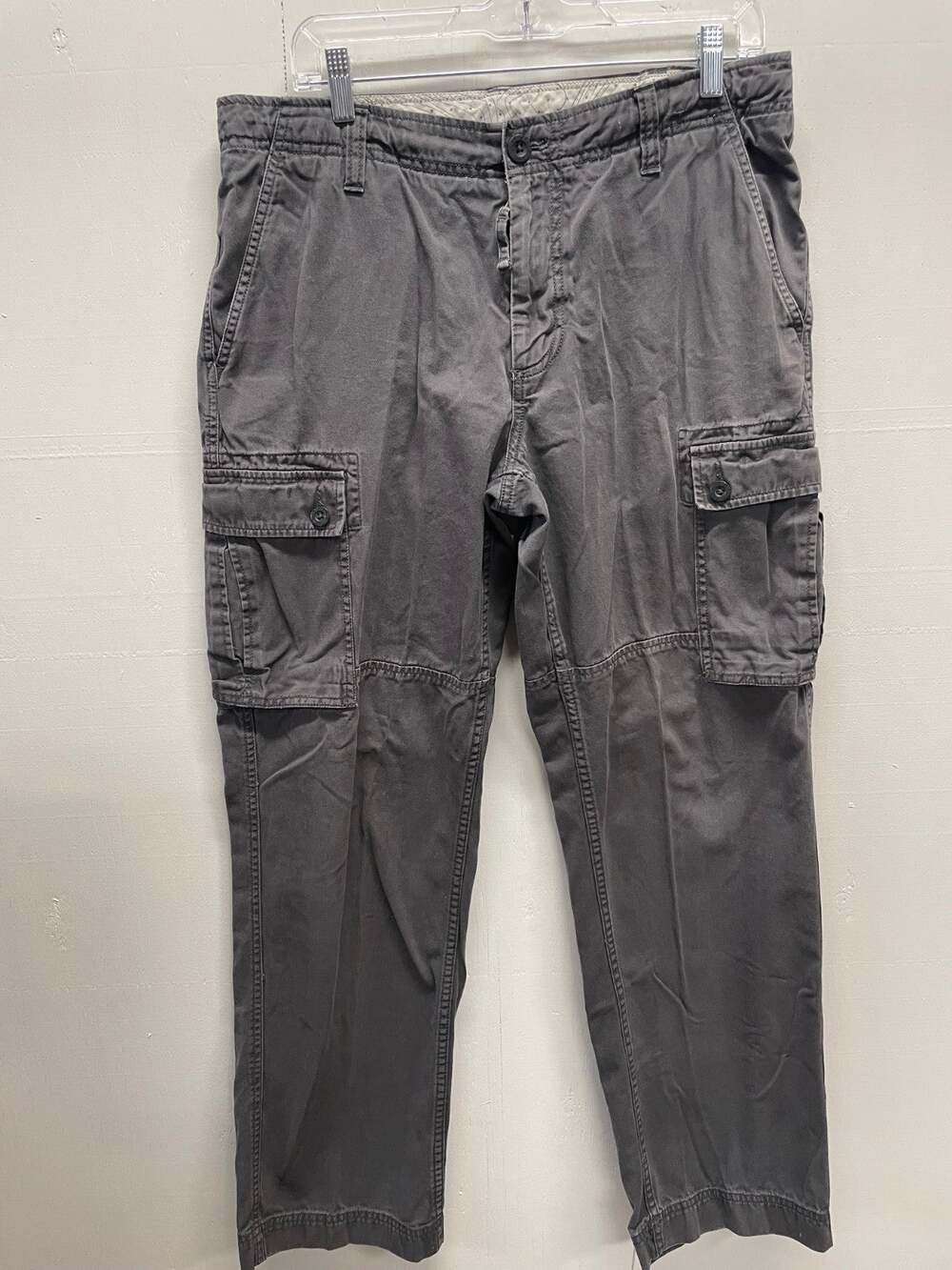 North Face Men's Hiking Camping Pants Size 34 Gray Gorpcore Style #AU7N